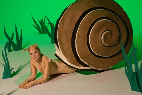 Isabella Rossellin as snail